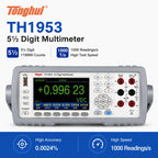 Tonghui TH1963A TH1953 6½ Digit Benchtop Multimeter, High Precision 1199999 Counts, True RMS USB RS232