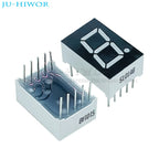 10pcs 0.56 Inch 10Pins 5161AB 5161BB 1 Bit Digit 7 Segment Blue LED Digital Display Digitron Common Anode Cathode C-C C-A