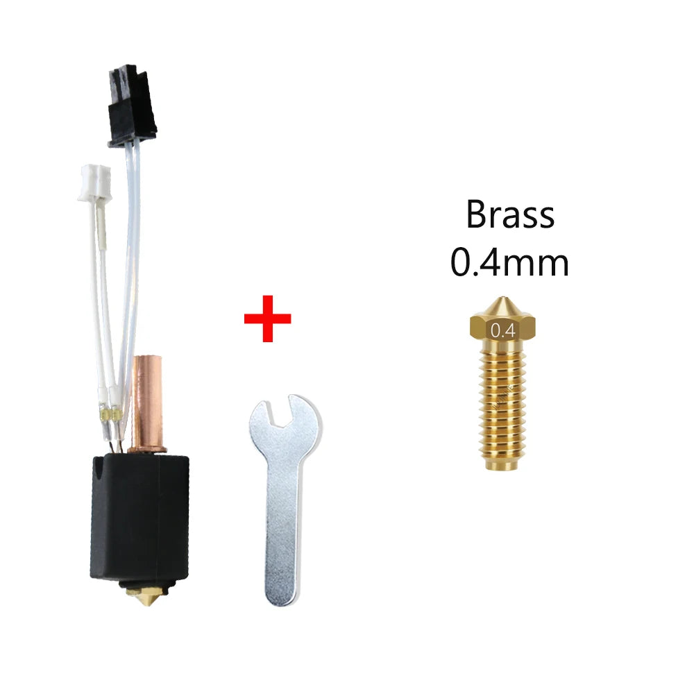 Upgrades for Anycubic Kobra 2 Hotend Kit Thermistor Heater Cartridge 0.4mm Print Hot End for Kobra2 Plus Neo Kobra 2 3D Printer