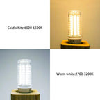 E27 LED Lamp AC 220V 230V Corn Lamp 24 36 48 56 69 72leds Lampada Led Bulb SMD5730 Led Lamp Light E14 Chandelier Lighting 240V