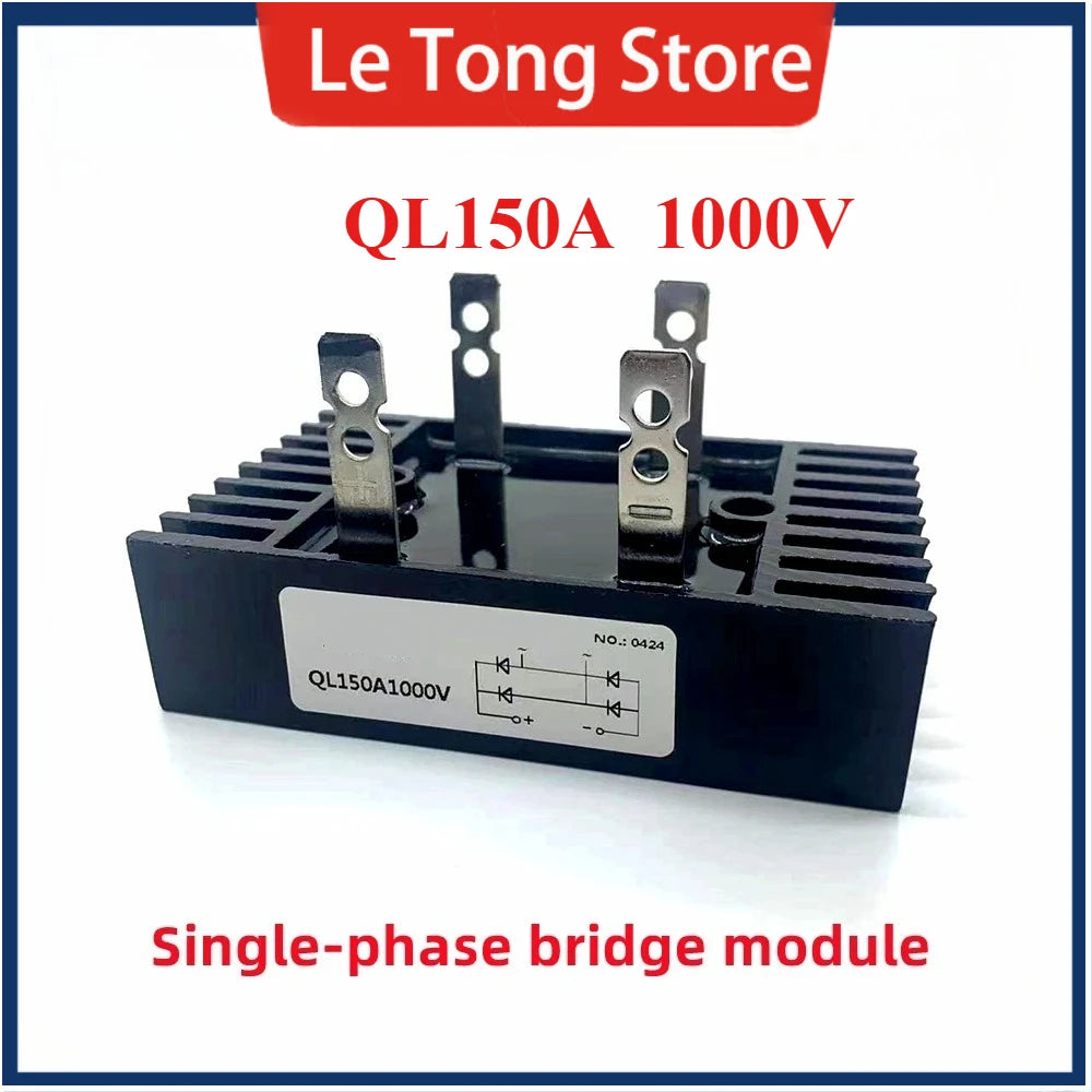 Single-phase bridge module rectifier SQL100A 150A 1000V 1600V   Three-phase bridge rectifier