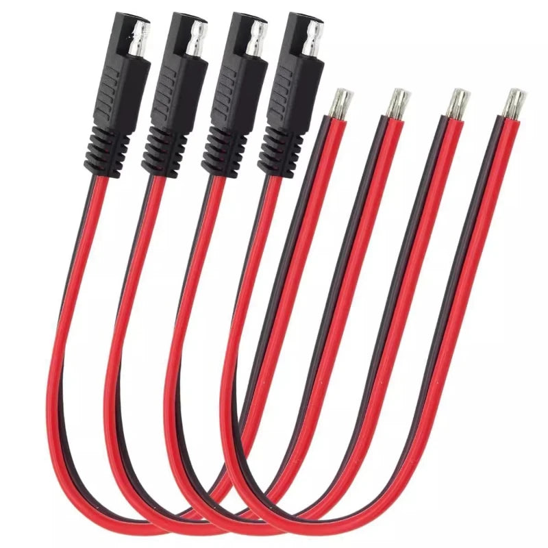SAE 10/14AWG Male Female Single Ended Signal Extension Cable Quick Disconnect Plug Cable For Solar Electrical Equipment Supplies