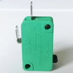 2Pins KW7-0 SPST Microswitch Micro Switches for Microwave Oven Game Machines Electric Cookers 16A 125V/250VAC 1NO Green, 4-Pack