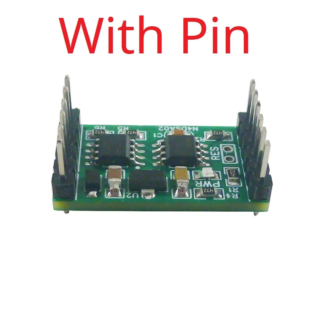 Industrial Dual DS18B20 RS485 Modbus RTU Temperature Module, 5-24V DC, for Smart Home Thermostat & IO