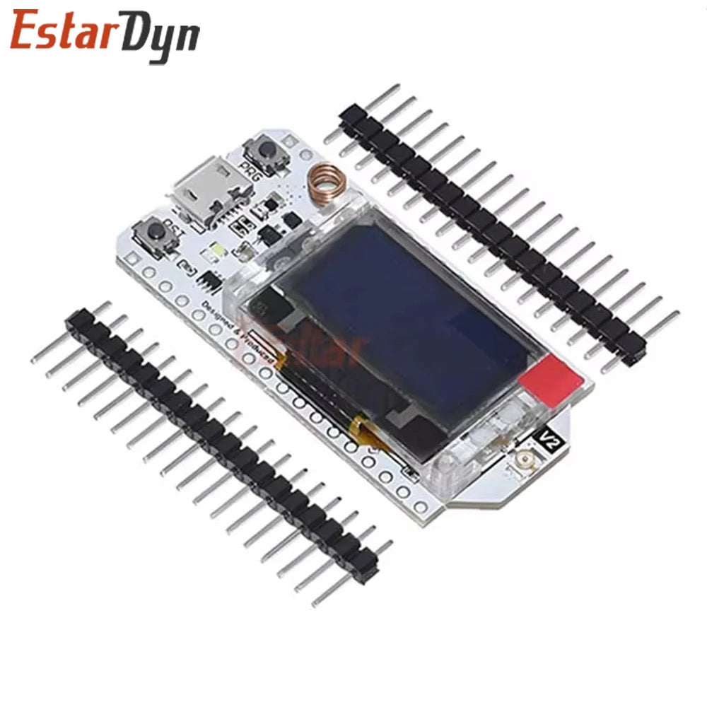 Estardyn ESP32 LoRa Development Board SX1276 868MHz 915MHz 0.96" OLED Display WiFi Bluetooth Combo IoT Node