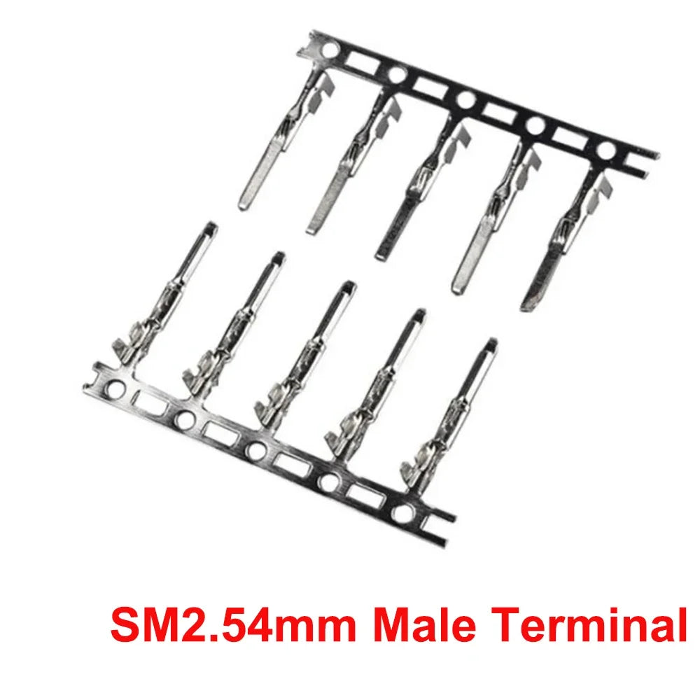 1000pcs XH XHD PH2.0 PHB CH3.96 VH3.96 KF2510 Dupont SM ZH1.5 1.25 SH1.0 MX3.0 Strip Metal Needle Crimp Cold-pressed Terminal