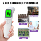 Backlit Digital Forehead Thermometer Non-contact Human body Temperature Meter Electronic Medical Baby Adult Fever Thermometer