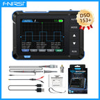 FNIRSI DSO-152 DSO-153 DSO510 Handheld Digital Oscilloscope 200KHz/1MHz/10MHz Bandwidth