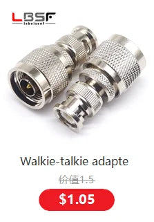 N male to BNC female N-type adapter N head female to Q9 head male KJ JK L16 adapter RF connector