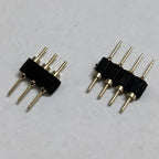 Spacing 2.54mm Round Hole Pin Header Double-Headed Pin Round Pin Header Gold-Plated Round Hole Header 1x2P 3P 4P 5P 6P 7P 1X40P