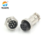 20mm Aviation Plug Connector and Socket GX20 2/3/4/5/6/7/8/9/10/12 core