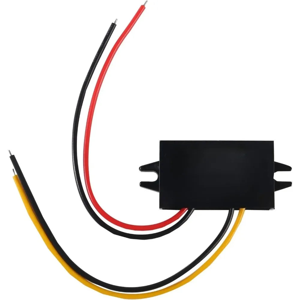 12V to 5V 3A Converter DC-DC Step Down Module Power Adapter USB-A Female/Type C/dual USB/open Wire Connector Low Heat Waterproof