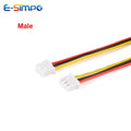 10pcs/5pairs XH2.54mm 0.1" Pitch Wire Terminal Cable Connector 2/3P/4P/5P/6/7/8/9/10/12Pin 10/20/30cm Male Female Plug Socket