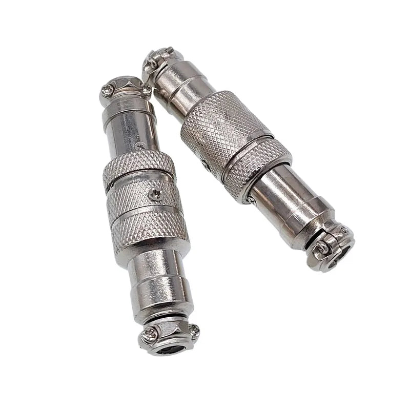 GX16 Docking Aviation Connector 2 3 4 5 6 7 8 9 10 Pin Male Female Plug Socket Inline Wire Panel Cable Connector Adapter Joint