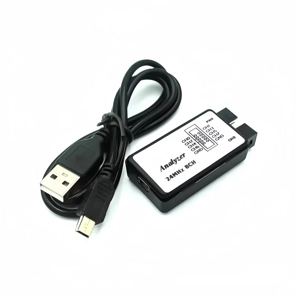 USB Logic Analyzer 24MHz 8 Channel 24M/seconds Logic Analyzer Debugger For ARM FPGA Logic Analyzer Logic 24M 8CH