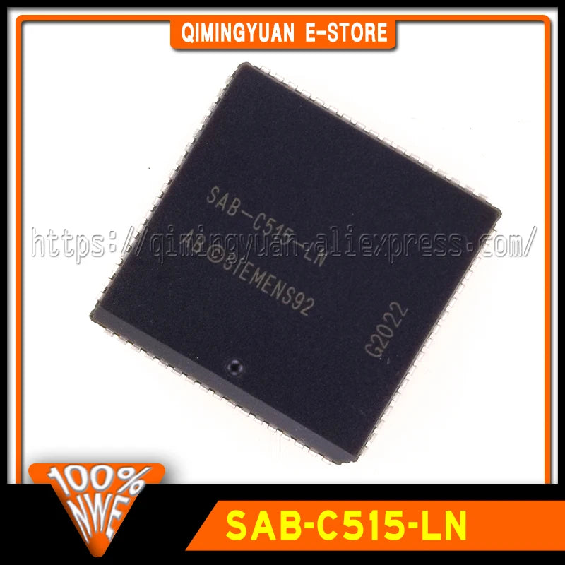 1~20PCS/LOT SAB-C515-LN PLCC68 8-bit microcontroller chip based on 8051 cores 100% New Spot stock