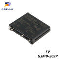 10PCS New original solid state relay G3MB-202P-5VDC G3MB-202P-5V G3MB-202P DC-AC PCB SSR In 5V/12V/24VDC,Out 240V AC 2A