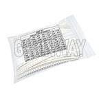 4000pcs 0402 SMD Resistor Kit Assorted Kit 10ohm-1M ohm 5% 80valuesX 50pcs=4000pcs Sample Kit