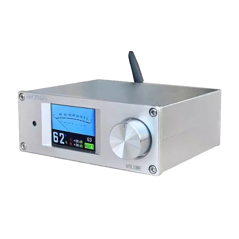 HIFI Preamp Bluetooth 5.3 USB Player PCM5102 Independent Decoding with 2.4inch TFT Pointer Screen