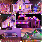 DC5V Addressable WS2812B LED String Transport Green Black Wire WS2812 3PIN Wire RGB Strip Christmas Lights Waterproof Decor