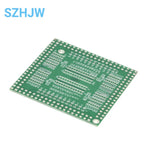 5pcs QFP/EQFP TQFP/LQFP144/128 Strips into DIP CPU Empty Board Transfer Board FPGA
