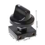 OOTDTY 4-Position 3-Speed Fan Selector Rotary Switch Governor with Knob 13AMP 120V-250V