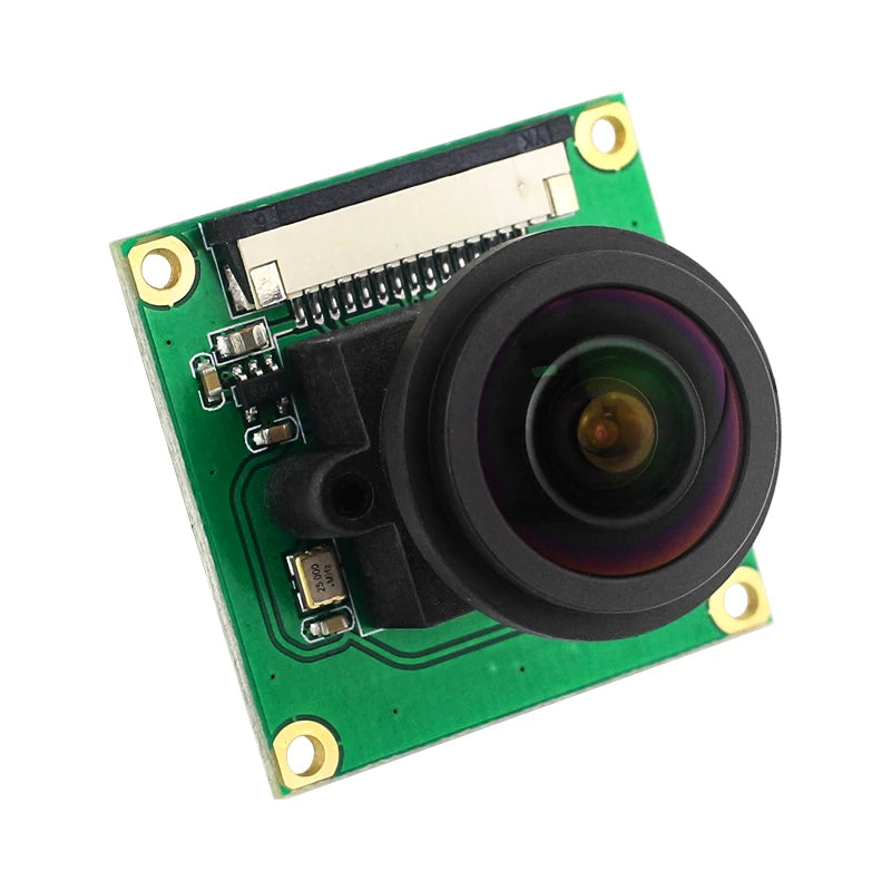 Raspberry Pi Camera 175 Degree OV5647 Sensor 5MP Cameras Module Wide Angle Fisheye Lens for Pi 5 / 4B / 3B+ / 3B / Zero 2 W 1.3