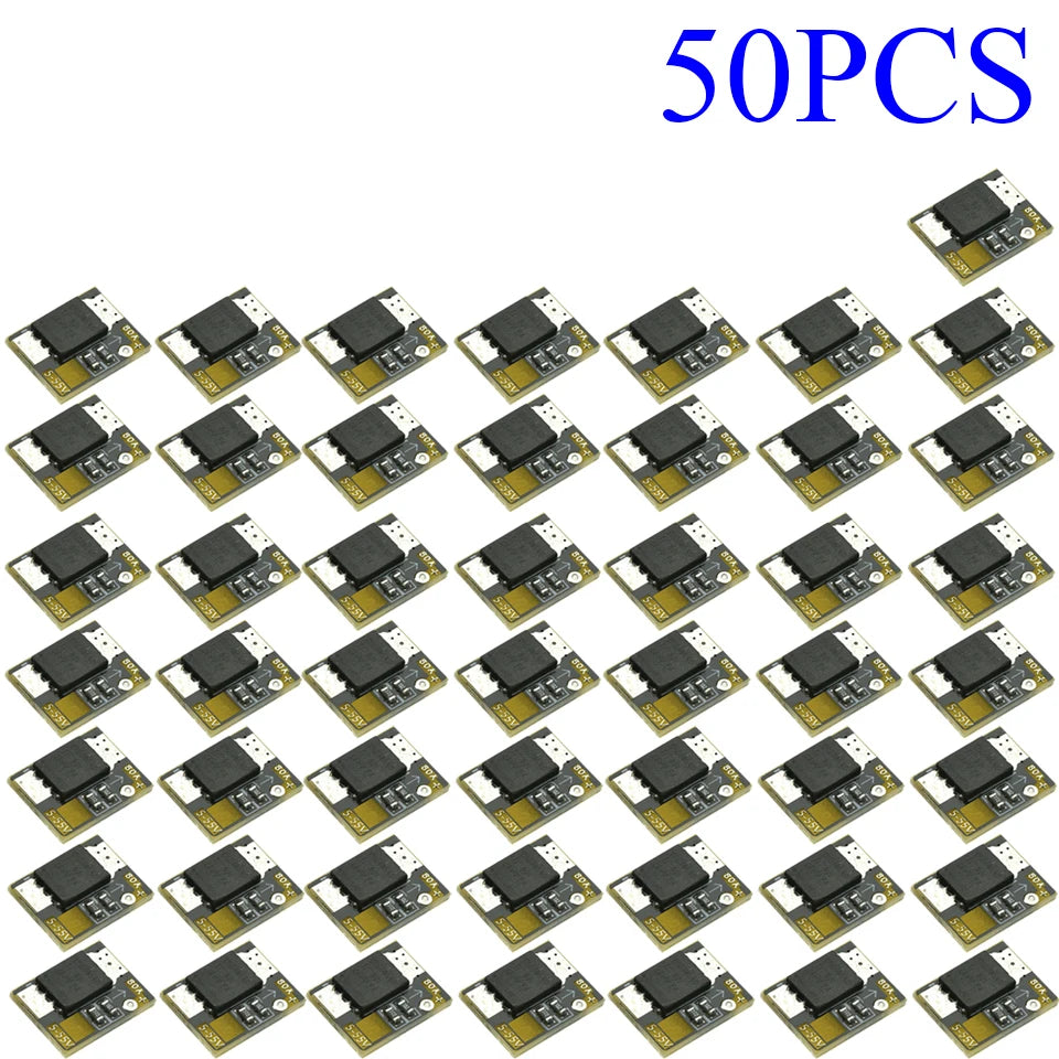 1-50PCS Mini High Power MOSFET PWM Switch Module 0-60V 35A Continuous 80A Surge for Motor LED Arduino Control