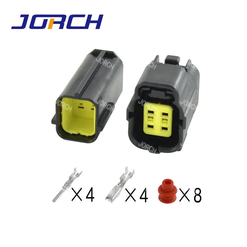 Free Shipping 1 Set 1/2/3/4/6/8/10/12 Pin Way Waterproof Wire Connector Plug Car Auto Sealed Electrical Set Car Truck Connectors