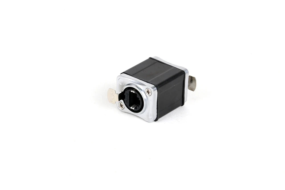 1pc RJ45 Feedthrough Coupler,STP RJ45 CAT6 Network Female Straight Coupler Converter Ethernet Extension Adapter