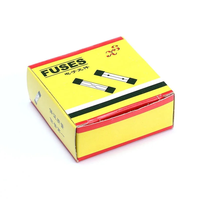 100Pcs 5*20mm Glass Fuse Fast Fuse 250V 0.1A 0.2A 0.5A 1A 2A 3A 3.15A 4A 5A 6A 6.3A 7A 8A 10A 12A 15A 20A 25A 30A Quick Blow