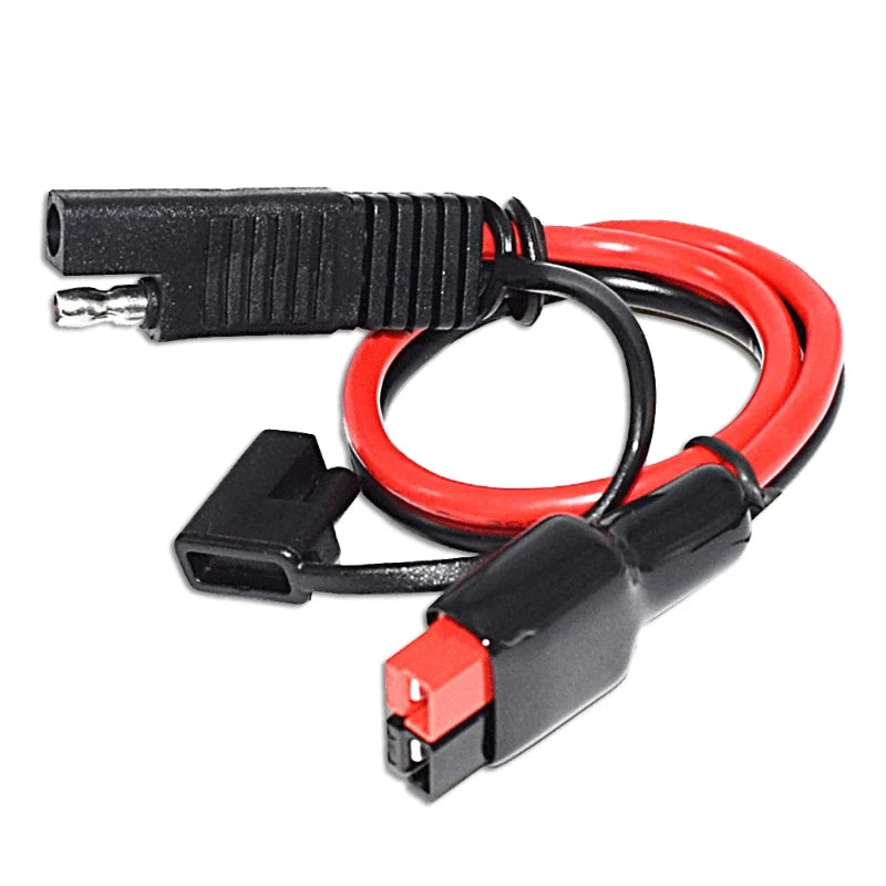 12AWG 30A  to SAE Power Cable,  Connection Wire SAE to 45A  Plug Extension Cord (Pure Copper)