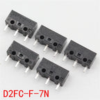 5pcs Mini mouse micro switch D2FC-F-7N D2FC mouse button micro NO/NC