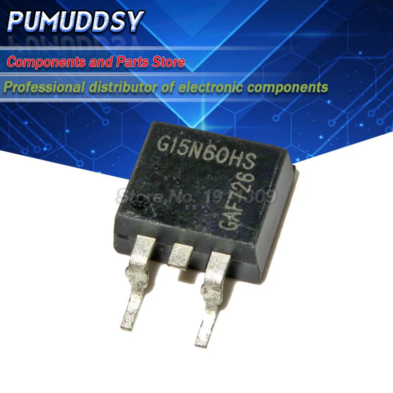 10PCS SGB15N60HS G15N60HS TO-263 IGBT 600V 15A