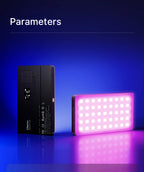 Ulanzi VL120 Full Color RGB Video Light 2500K-9000K LED Photography Lighting Dimmable Camera Light Live Vlog Fill Light