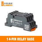 LANBOO Relay 12V 24V/AC 220V AC Voltage Coil High Quality General Purpose Micro Mini Relay with Socket Base 8pin/14pin