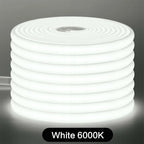 High Bright 220V 230V COB LED Milky Neon Strip Lights 288LEDs/M 3000K 4500K 6000K Waterproof Super Flexible Ribbon Tape 1-100M