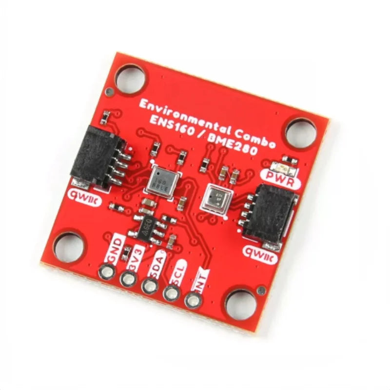 ENS160 + BME280 Environmental Combo Sensor Module Qwiic I2C Air Quality Temperature Humidity Pressure Breakout