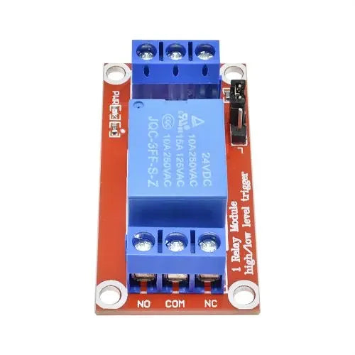 1-5Pcs DC 5V 9V 12V 24V 1 Channel Relay Module With Optocoupler Shield Board High Low Level Trigger Power Supply Module Arduino
