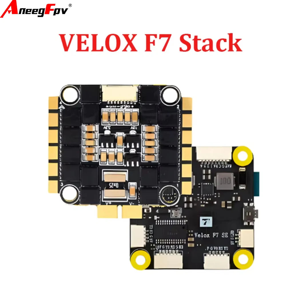 T-motor Velox F7 SE+V50A SE HD Stack (AM32) FC Flight Controller ESC for FPV Racing Drones