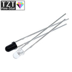 10pairs F3 3MM 940nm LEDs infrared emitter and IR receiver diodes each 5pcs Infrared to tube For arduino