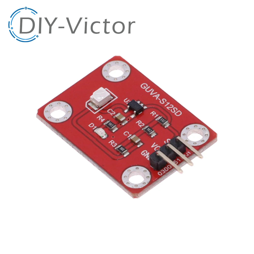 UV Sensor 240-370nm GUVA-S12SD 3528 Solar Ultraviolet Intensity Module DC 3.3-5V For Arduino /Raspberry Pi
