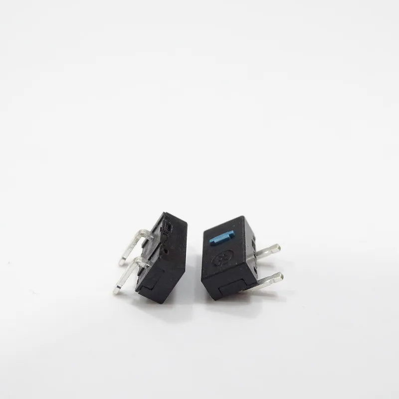 2pcs/pack Kai Long Mouse Micro Switch Left Right Bent 2 Pins Micro Switches 5 Millions Click lifetime
