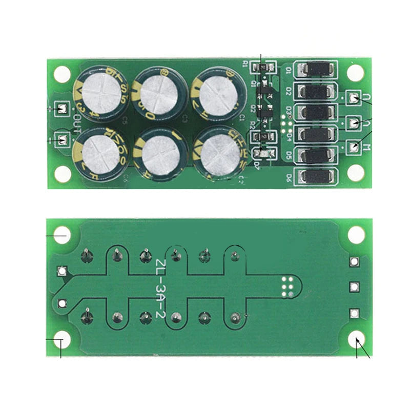 24V 3A Three-Phase Rectifier Bridge Small Generator Rectifier Board Brushless Brush DC Generator Filter Board Module