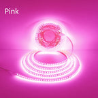 110V 220V LED Strip 2835 120LEDs/m Home Lamp Strip Red Ice Blue Green Yellow Pink 120V 230V Flexible Cuttable 20M Soft Light Bar