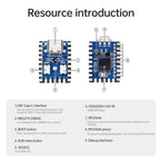 Raspberry Pi Pico 2 RP2350 USB A/C Development Board RP2350A Compatible With USB 2.0/1.1 Transmission RP2350 Zero/One