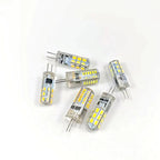10Pcs G4 LED Bulb 12W 9W 5W 3W 2W AC DC12V SMD 2835 3014 SMD LED Light Mini Silicone Lamp Warm White White 360 Degree Angle