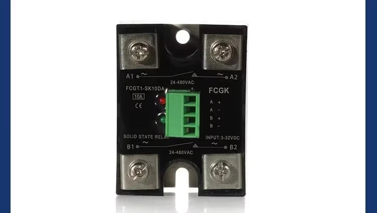 10A 25A 40A 60A 80A Dc Control Ac Dual Control Dual / Single Output Control Single Phase Solid State Relay