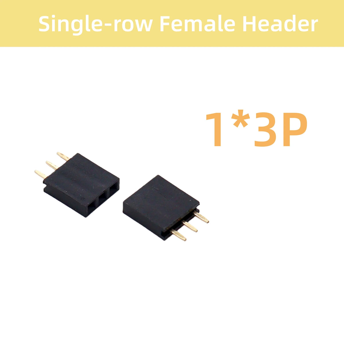 10/15/20PCS Single/Double-row Female Header Socket Pitch 2.54mm 2*2p 3p 4p 5p 6p 7p 8p 9p 10p12p14P16p18p20p22p40p Pin Connector