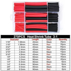 DIY Repair Heat Shrink Tube Assortment 3:1&4:1 Dual Wall Adhesive Flame Retardant Insulator For All Kinds Electrical Wire Cable
